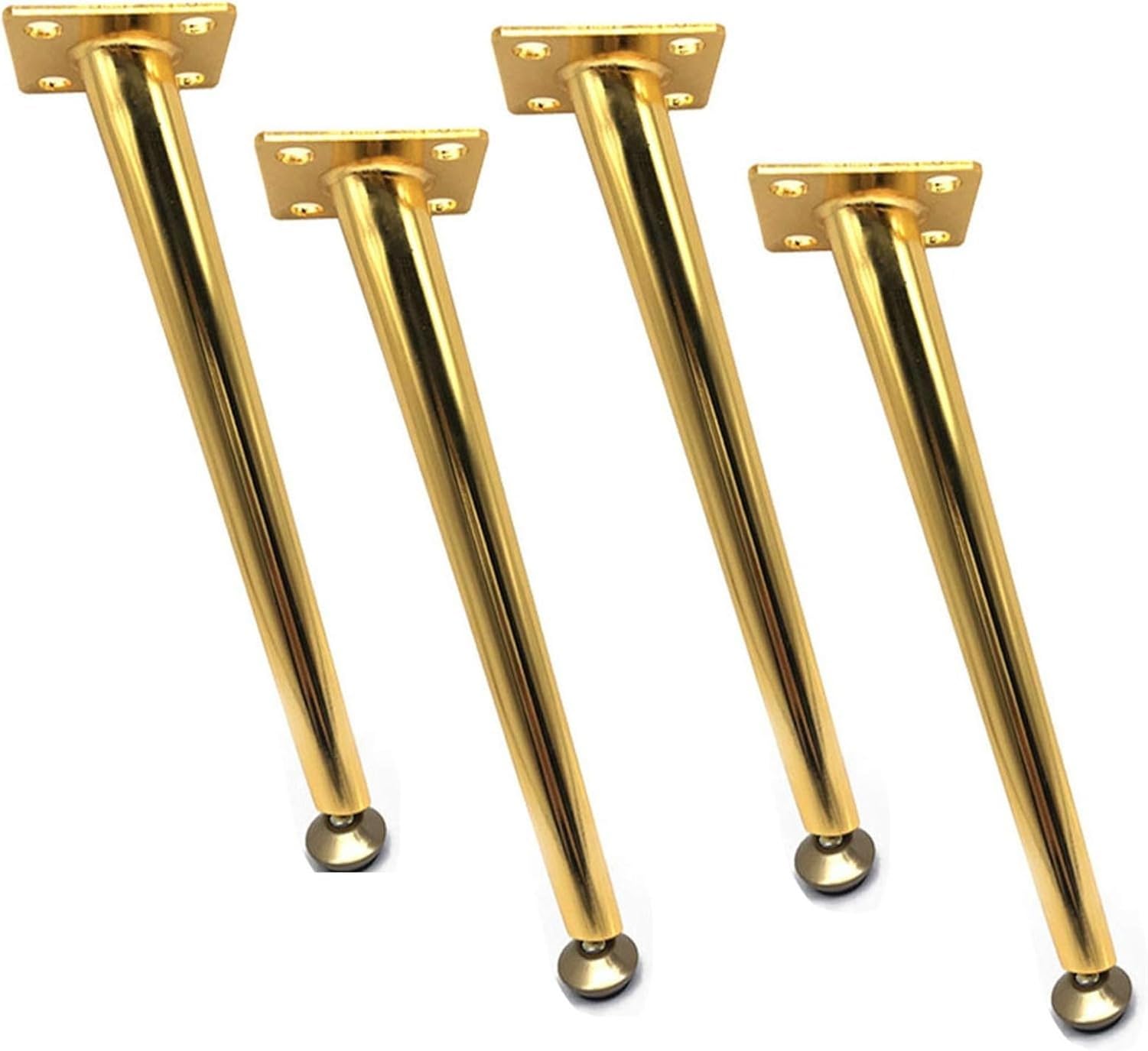 Pieds de Meuble Métal, Pieds de Table en Fer, 23cm/9in, 23cm/9in