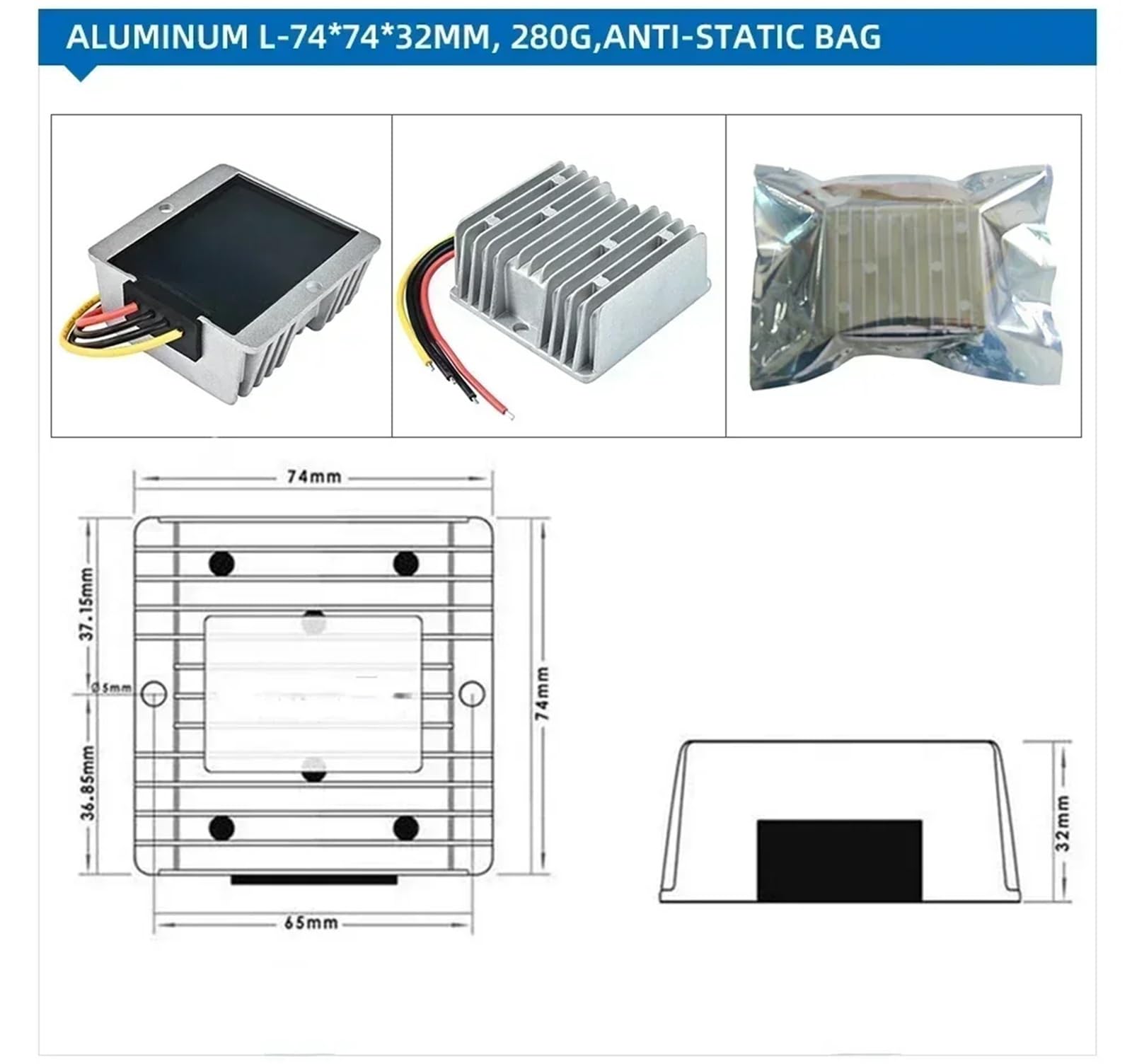 1 sztuka przetwornica napięcia 12 V na 24 V 20 A 3 A 15 A 1 A 10 A DC/DC przetwornica napięcia 12 V 24 V wzmacniacz napięcia (12 V do 24 V 12 A)