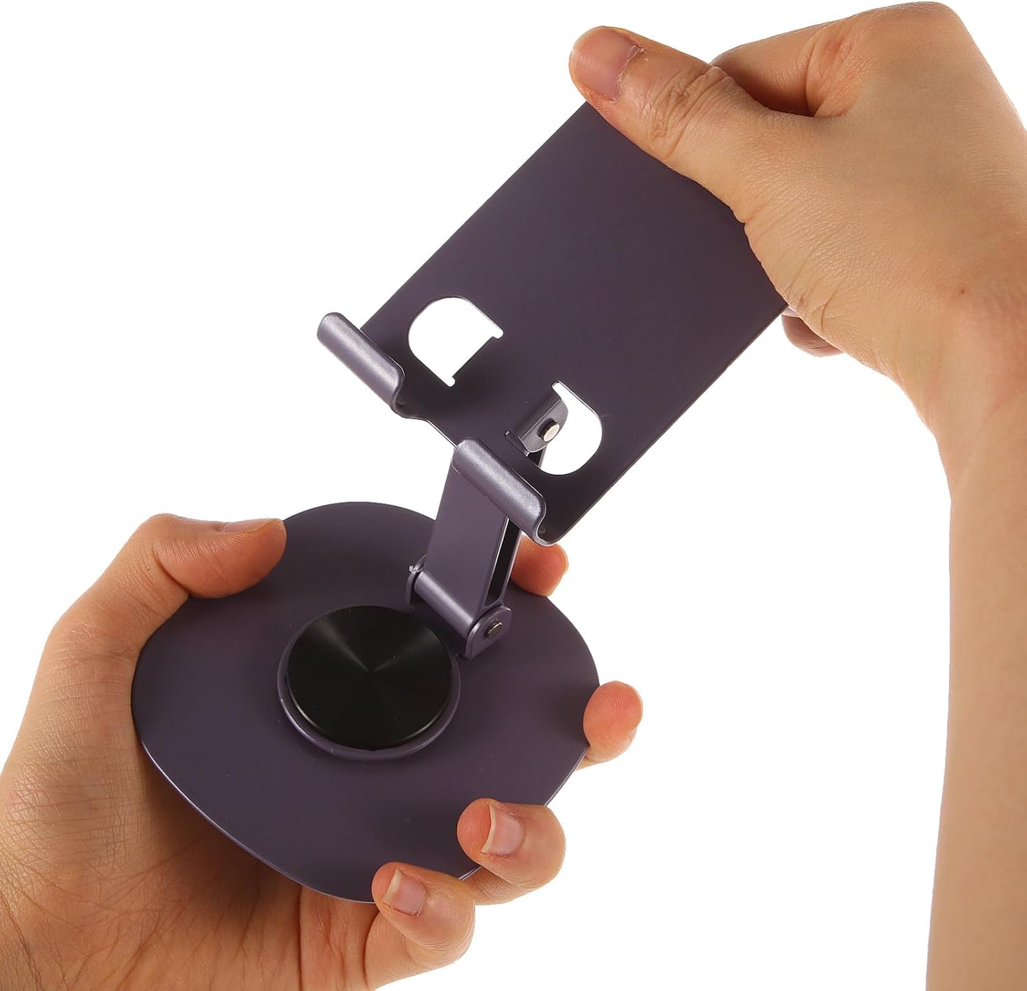 PRETYZOOM Foldable Rotating Cell Phone Stand Holder with Adjustable Angle image 4