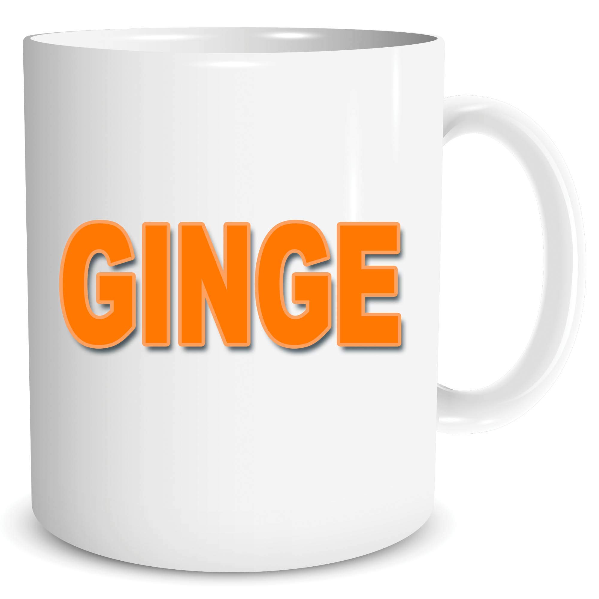 Peachy Antics White Ginge Mug Funny Birthday Gifts Ginger Hair Friend Birthday Banter Cup Wsdmug1611