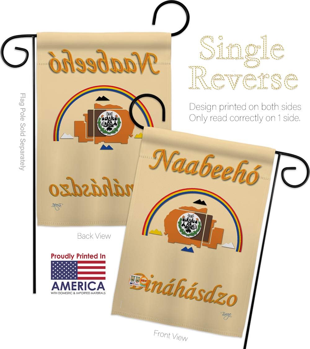 Native Navajo Nation Garden House Flags Set Country Living Dreamcatcher Bohemian Animal American Kokopelli Western Vintage Hippie Small Decorative Gift Yard Banner Made In USA 28 X 40