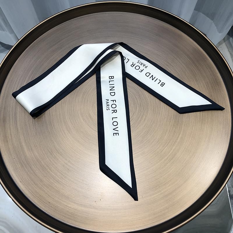 Silk Like Scarf Women's Printed Small Scarves， Packed Handbag Scarfs Headscarf Headdress for Fashion Gifts3