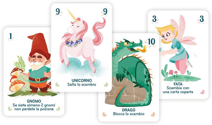 Clementoni - Cuckoo, Deck of 66 Illustrated Cards, Board Game for Children 6+ Years and The Whole Family, 2-12 Players, Made in Italy, Italian Language, 16296