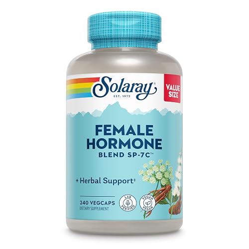 SOLARAY Female Hormone Blend SP-7C, Herbal Support Hormonal Balance for