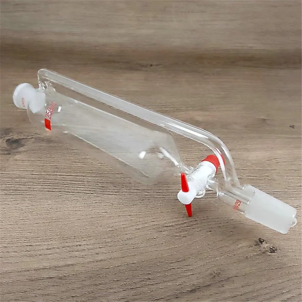 10 ml do 1000 ml laboratoryjny lejek z kroplomierzem z PTFE, wymiary: 19 x 19#, 24 x 24#(500 ml 24x24)