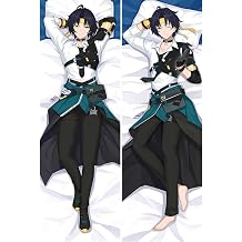 ZZZ Asaba Harumasa Cosplay Dakimakura Hugging Body Pillow Case, Costume Anime Otaku, 2-Side HD Pillowcase Cover 59 x 20 Inch Model A