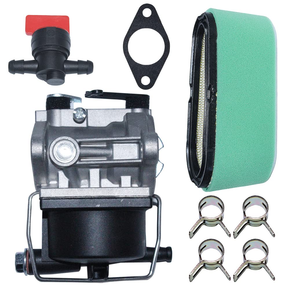 Kit de filtre à air de carburateur Gubeter, pour Ohv110 Ohv115 Ohv120 Ohv125 Ohv130 Ohv135 Ov358Ea, pour Tecumseh 640065A 640065, pour Stens : 520-952 et 056-316, rotatif : 13153