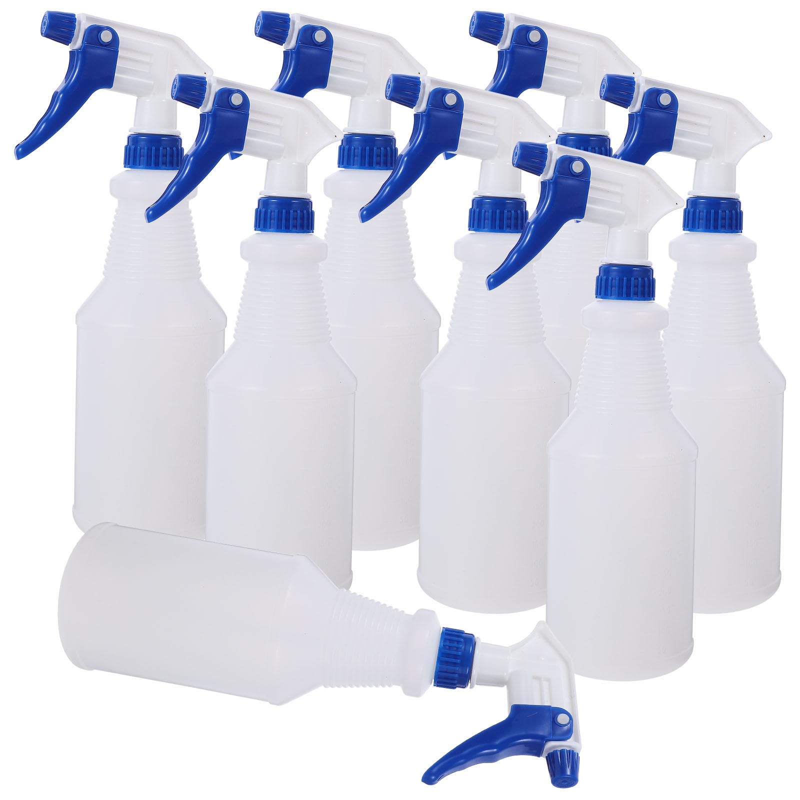 8 Botellas Pulverizadoras Pequeñas Fáciles de Transportar y Recargables Pe de Plástico de 750 Ml Boquilla Color Aleatorio para Riego de Jardinería Reutilizable