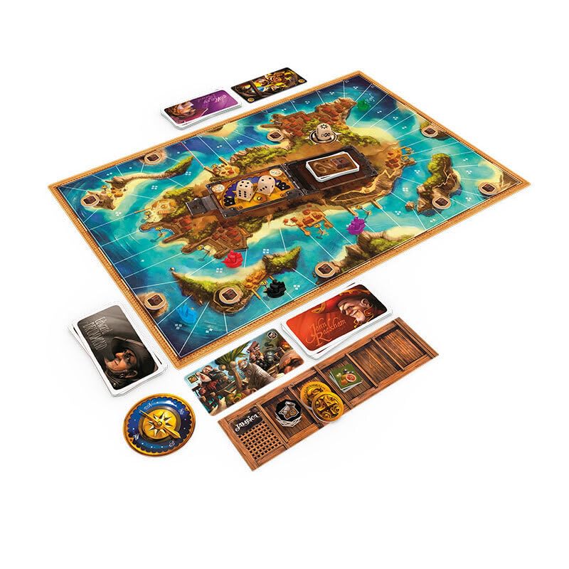Space Cowboys Jamaica – Juego De Mesa Pirata Para Familias Y Adultos – Estrategia Divertida De 2 A 6 Jugadores – Partidas De 30-60 Min – Edad Recomendada Desde 8 Años – Edición En Español