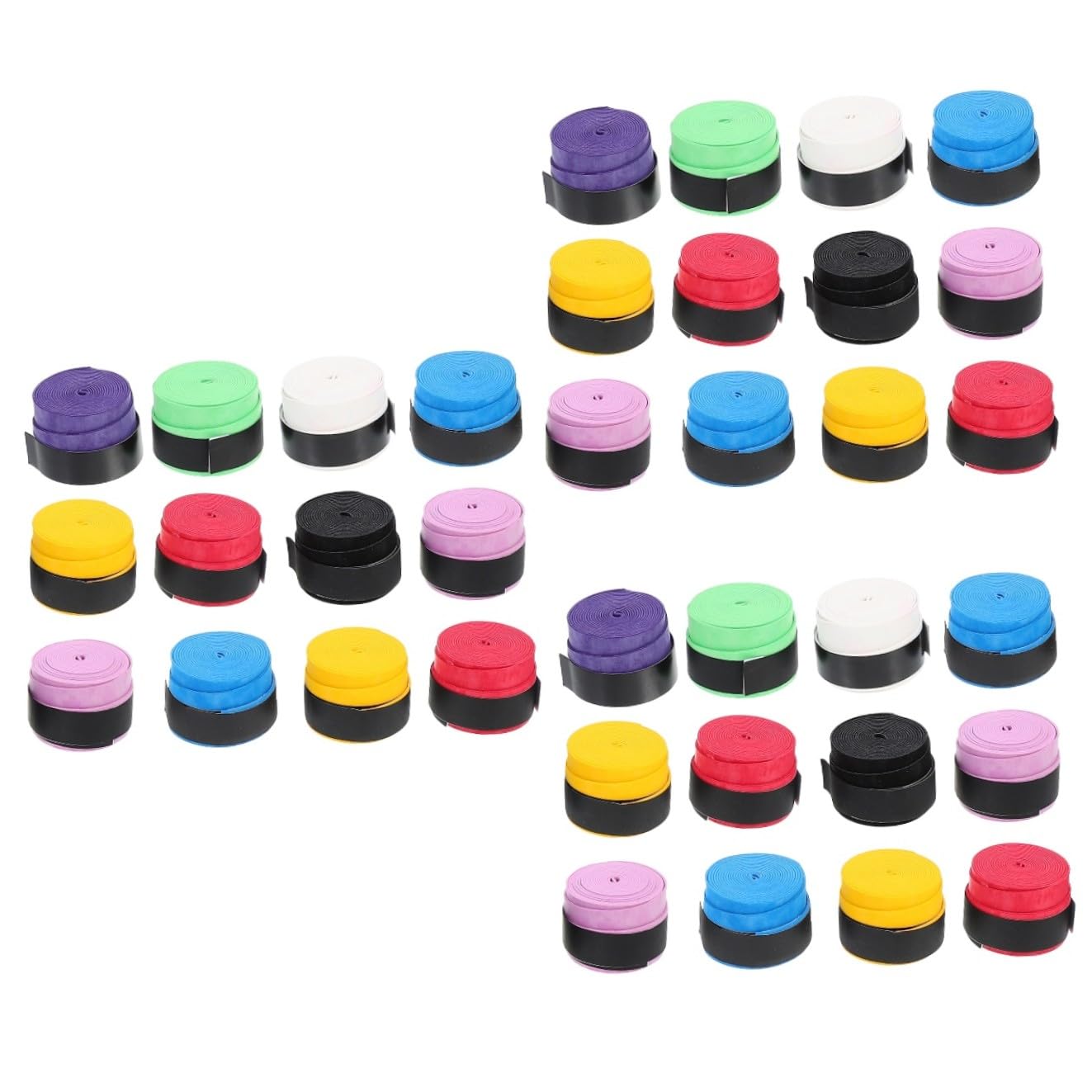 Sosoport Colla A Mano Assorbente Sudore Nastro per Racchette da Tennis Nastro per Impugnature per Racchette da Tennis Griptape Tennis Scrub A Secco Pu