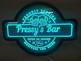 Personalisierte Neon Bar Schilder, individuelles Neon Bar Schild, individuelle Leucht Neon Schilder, Bar Neon Lichtschild, Leuchtschild für Bar, Leucht Bar Schild