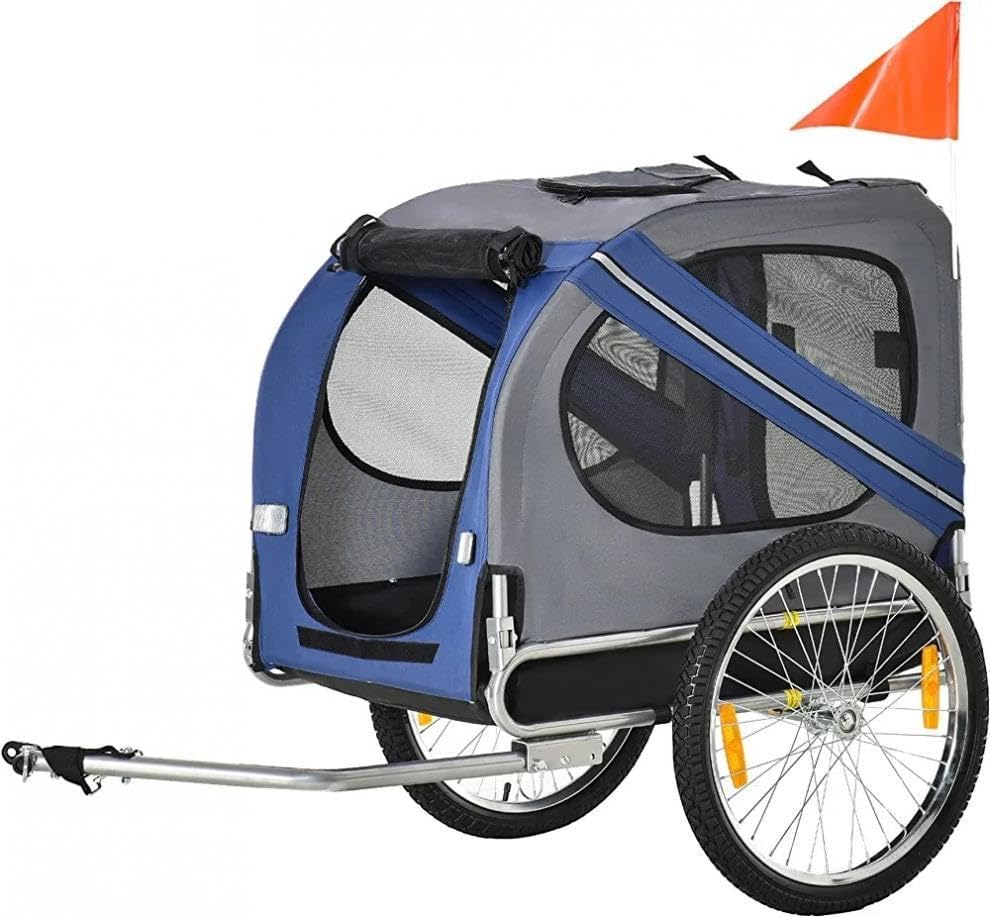 Pet Bike Trailer,Dog Bicycle Trailer,Supports up to 40 kg,Pet Cart Bicycle Carrier,Universal Bicycle Coupler,for Carrying Dog