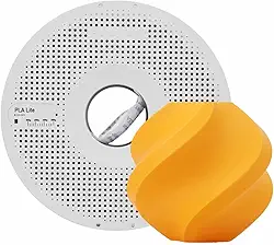 Filamento Bambu Lab para Impressora 3D PLA LITE - Orange - Com carretel reutilizável - 1,75mm - 1kg