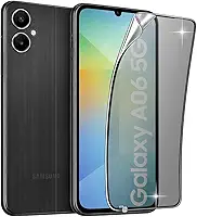 Película de Cerâmica Privacidade Anti Spy Flexível para Samsung Galaxy A06 Anti Impacto Anti Arranhão Toque Suave