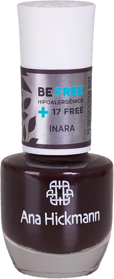 Esmalte Hipoalergênico Ana Hickmann 9ml - Coleção Be Free Inara - Longa Duração e Cobertura Intensa