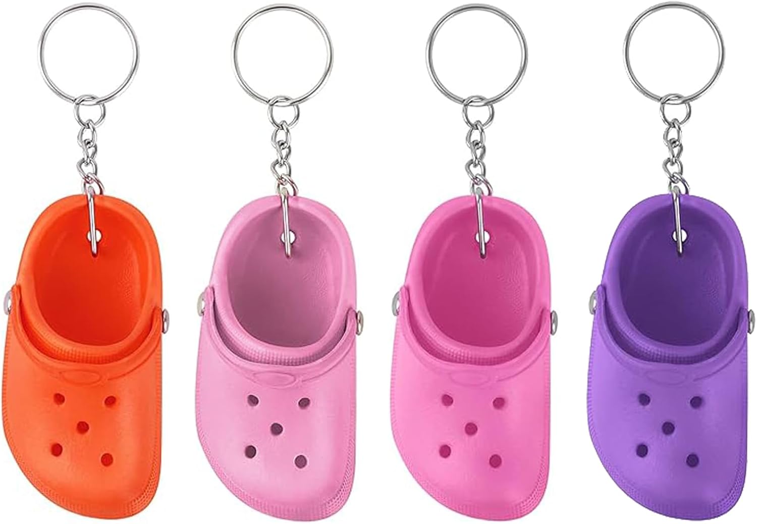 Tyrzol 4 PCS Mini Shoe Keychain Keychain Accessories Funny Backpack