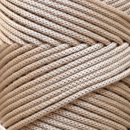 image for Makromecity, 2 Skeins of Polyester Macrame Cord 3mm x 131 Yards (394 f