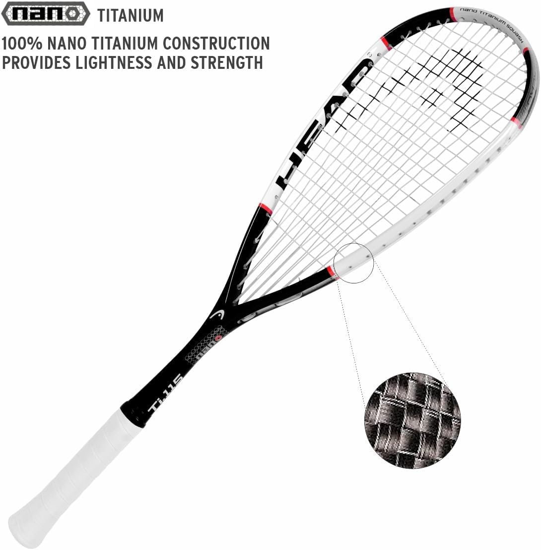 Head Nano Ti 115 Squash Racket