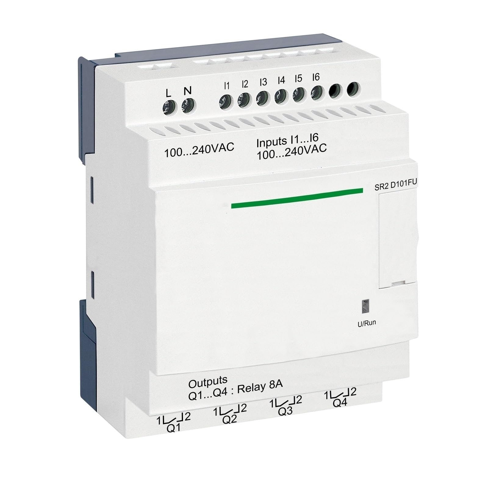ZVQYSGIW SR2D101FU relay 100..240 V AC - no clock - no display