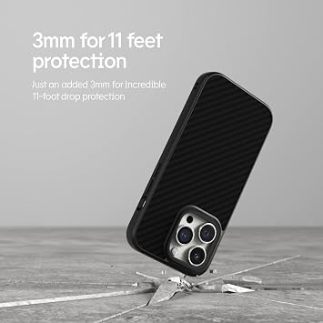RHINOSHIELD ケース iPhone 14 Pro、SolidSuit - 衝撃吸収&スリム保護ケース プレミアム仕上げ - 3.5メートルの落下保護 - ブラック ライノシールドの鮮やかな庭