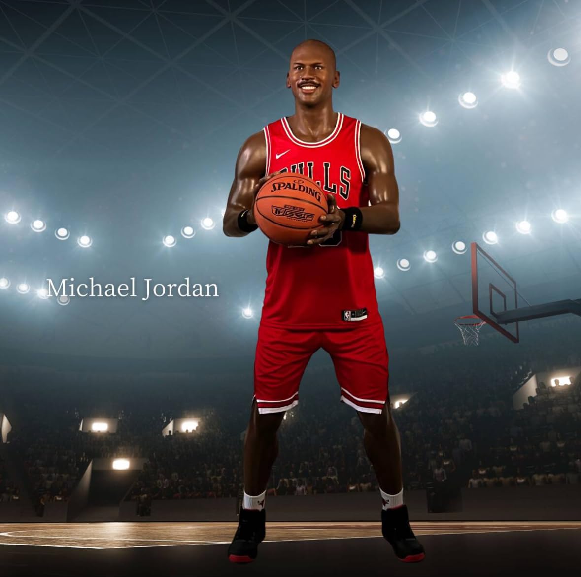 Michael Jordan フィギュア バスケットボール付き Amazon.co.jp: NBAの数字：NBAシリーズ23マイケル・ジョーダン