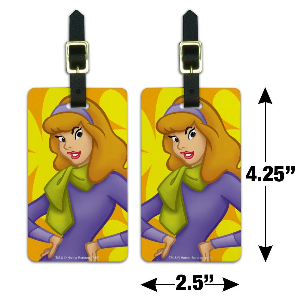 Amazon.com: Scooby Doo Daphne Character Luggage ID Tags Suitcase