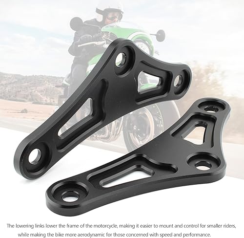 Miniatura 6 de Areyourshop Kit de eslabones de bajada de aluminio CNC de 1.181 in para Kawasaki Z900RS CAFE 2018-2021, Z900RS 2018-2021, Z900 2017-2022