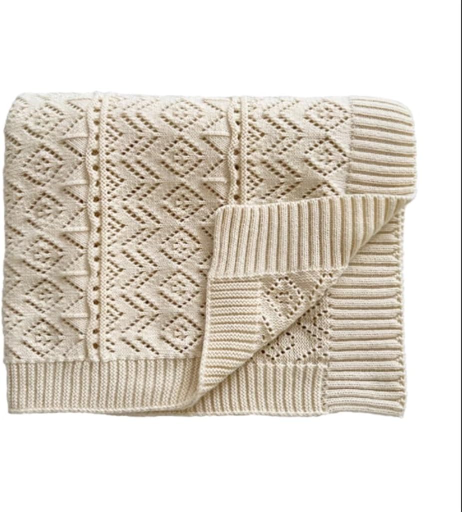 Retro Sofa Blanket Decorative Throw Camping Outdoor Office Lunch Break Shawl Nap