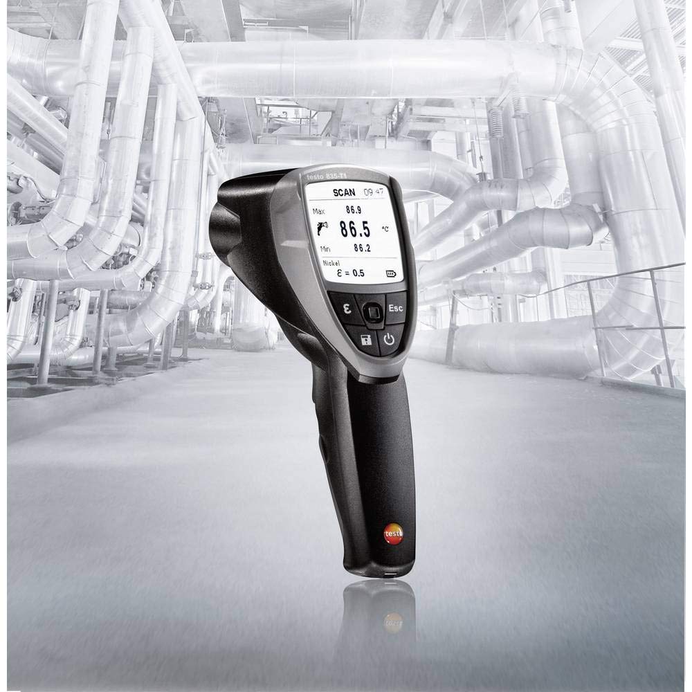 835-T1 Infrarot-Thermometer 50:1, bis +600°C, Celsius