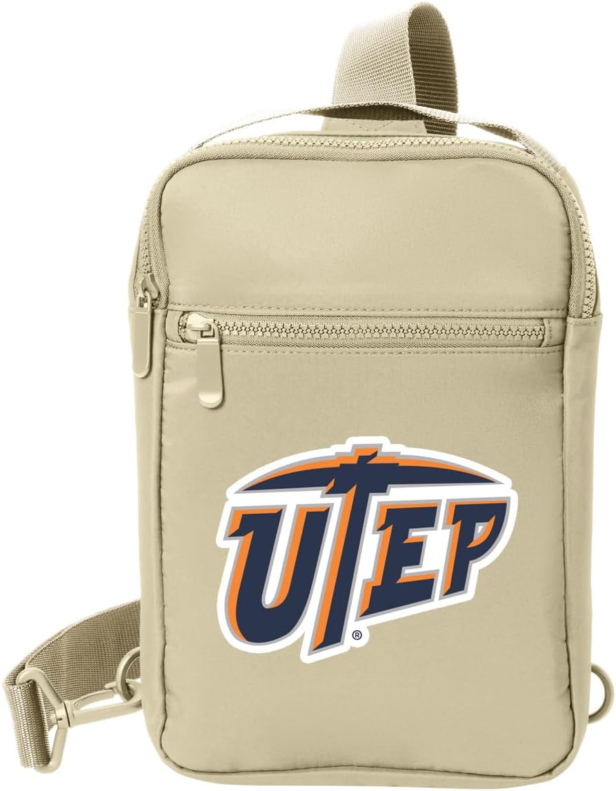 Broad Bay UTEP Crossbody Bag - Versatile Travel, Sports, or Gameday Waist Pack for UT El Paso Fans and Alumni, Men or Women