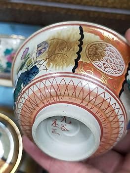 Amazon.co.jp: 九谷焼 九谷 庄三 作 茶器セット 色絵 急須
