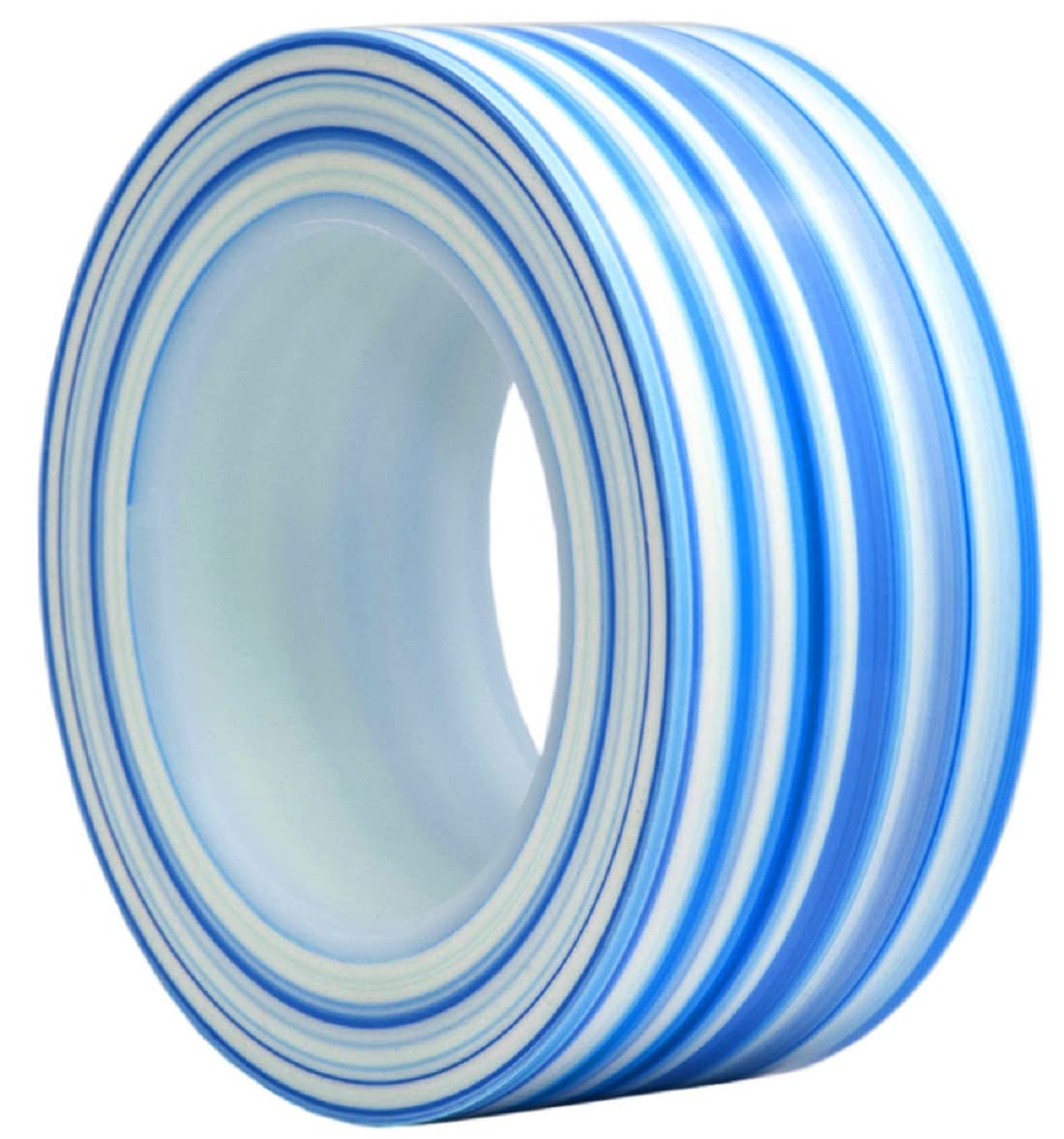 UltraTape 1153 Polyethylene Super-Tack White Cleanroom Tape, General Purpose, Low Outgassing, 2 Inch Wide X 108 Feet Long, Blue & White, 1 Roll
