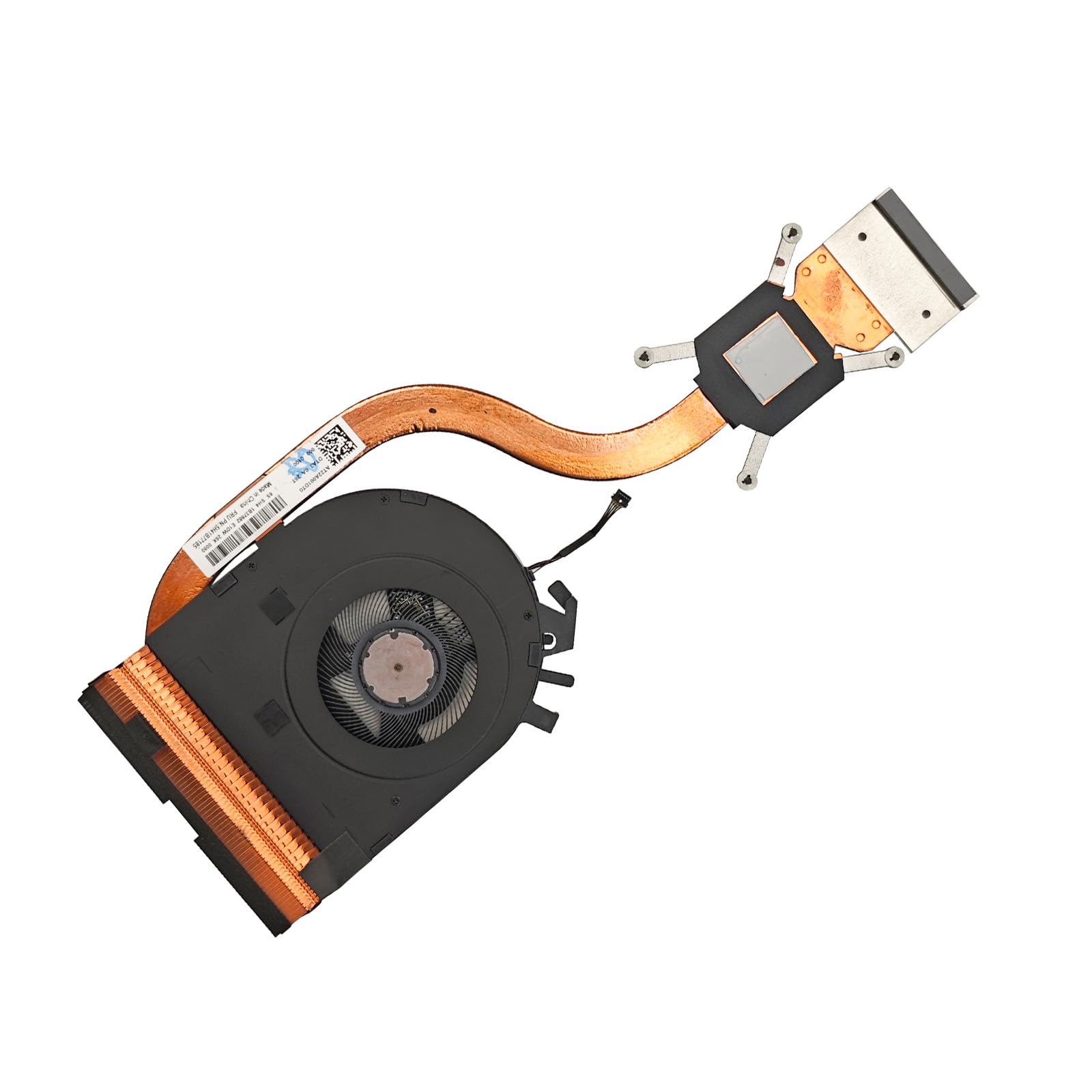 BestParts New CPU Cooling Fan Heatsink Replacement for Lenovo Thinkpad T14s Gen 2 AMD Version P/N:5H41B77185 5H41B77184