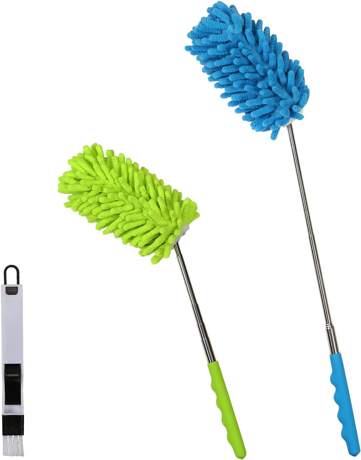 MR.SIGA Plumeau Microfibre Sans Peluche Lavable Attrape Poussière Pour Nettoyage Maison