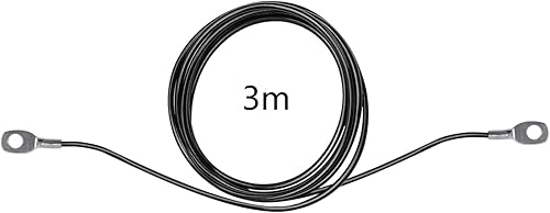 Vista 30 de LFJ Replacement Gym Cable with Stopper Ball Fitness Pulley Cable Steel Wire Rope for Cable Machine Home Gym Weight Lift Pulley System