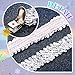 GEMILY Sequin Suspenders New Year Adjustable Suspender Fashion Claus for Adults (silver)