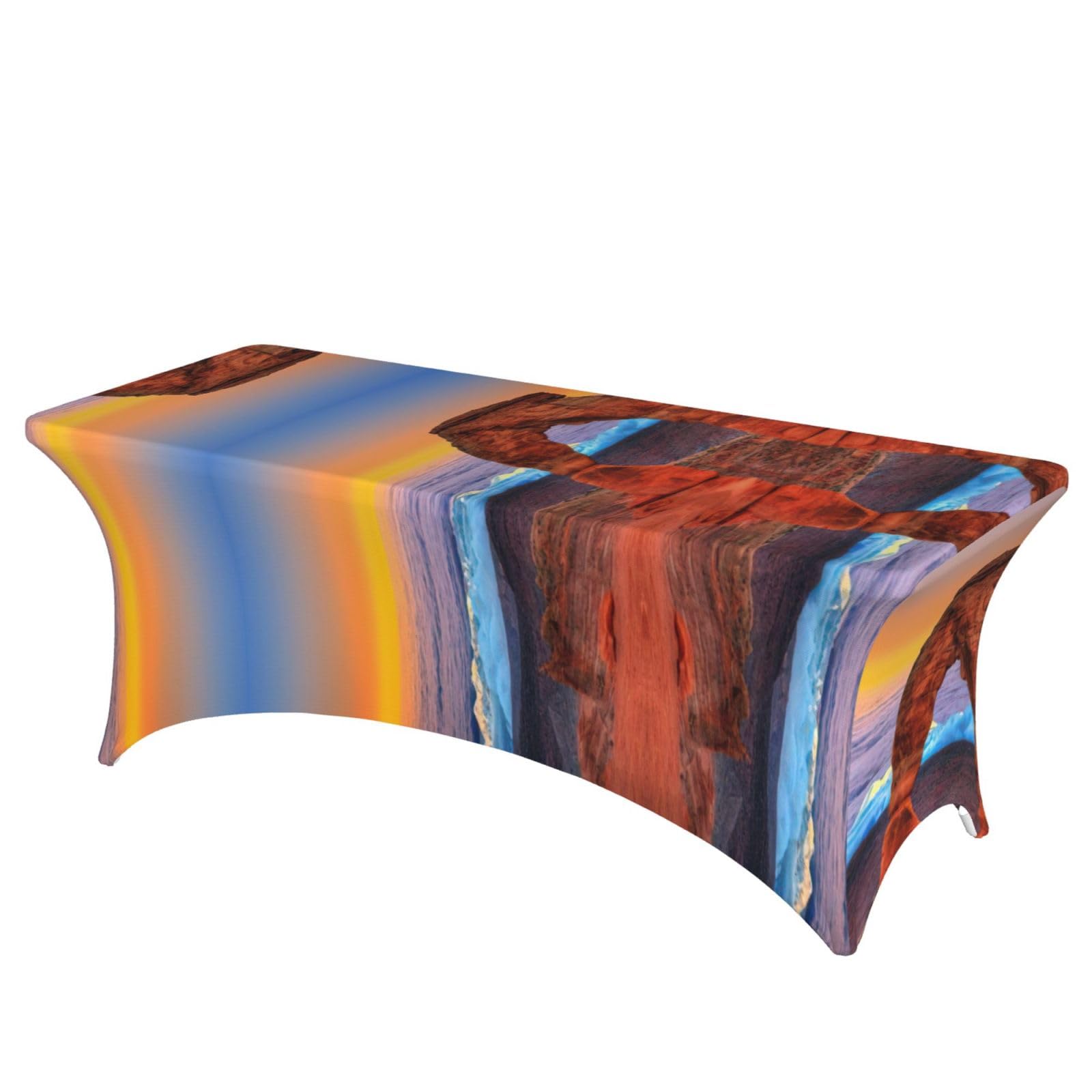 Nappe de table extensible Arches National Park pour décoration de mariage et fête en extérieur