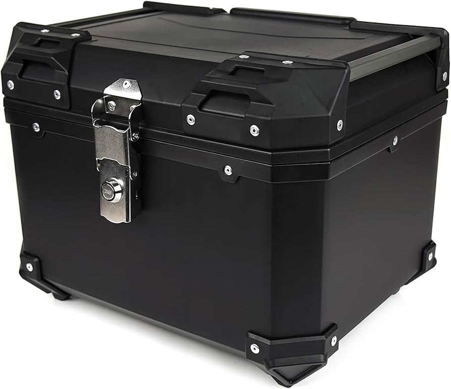 Amazon | HI-LINE バイク リアボックス 45L トップケース 汎用 ABS製