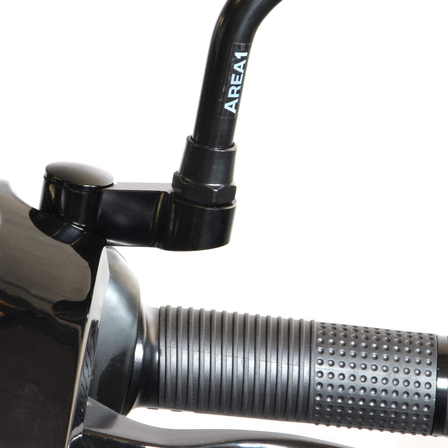Area1 Prolunga Braccio Specchietti Moto Premium CNC – Allargamento Specchi Retrovisori, 2x M10 Filettatura Destra, Compatibile con Mondi GN