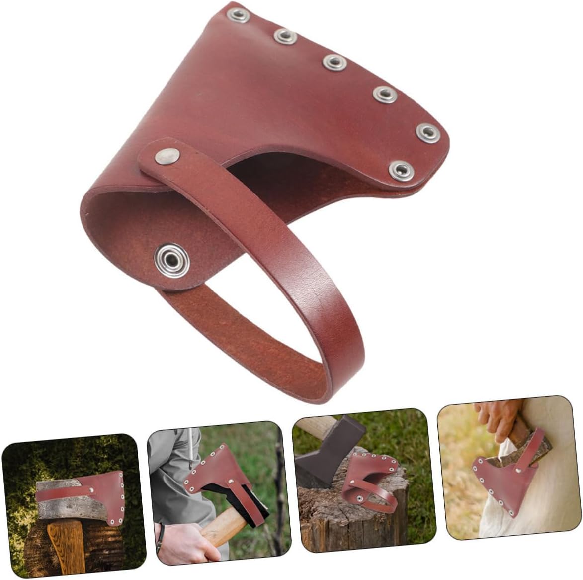 Leather Hatchet Axe Protective Case Axe Cover Cover Hatchet Sheath for Camping Accessory