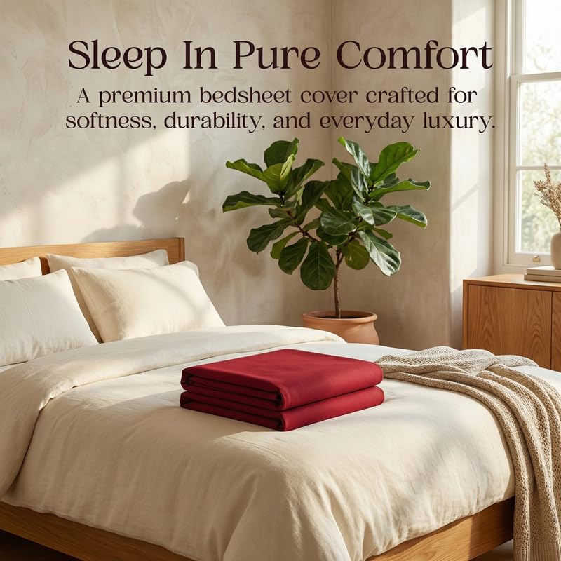 Image of Utopia Bedding Waterproof Mattress Protector King Size, Cotton Terry Bed Cover, Breathable Mattress Cover & Bed Protector for Double Bed, Elastic Fitted Waterproof Mattress Cover, 198 x 183 cm