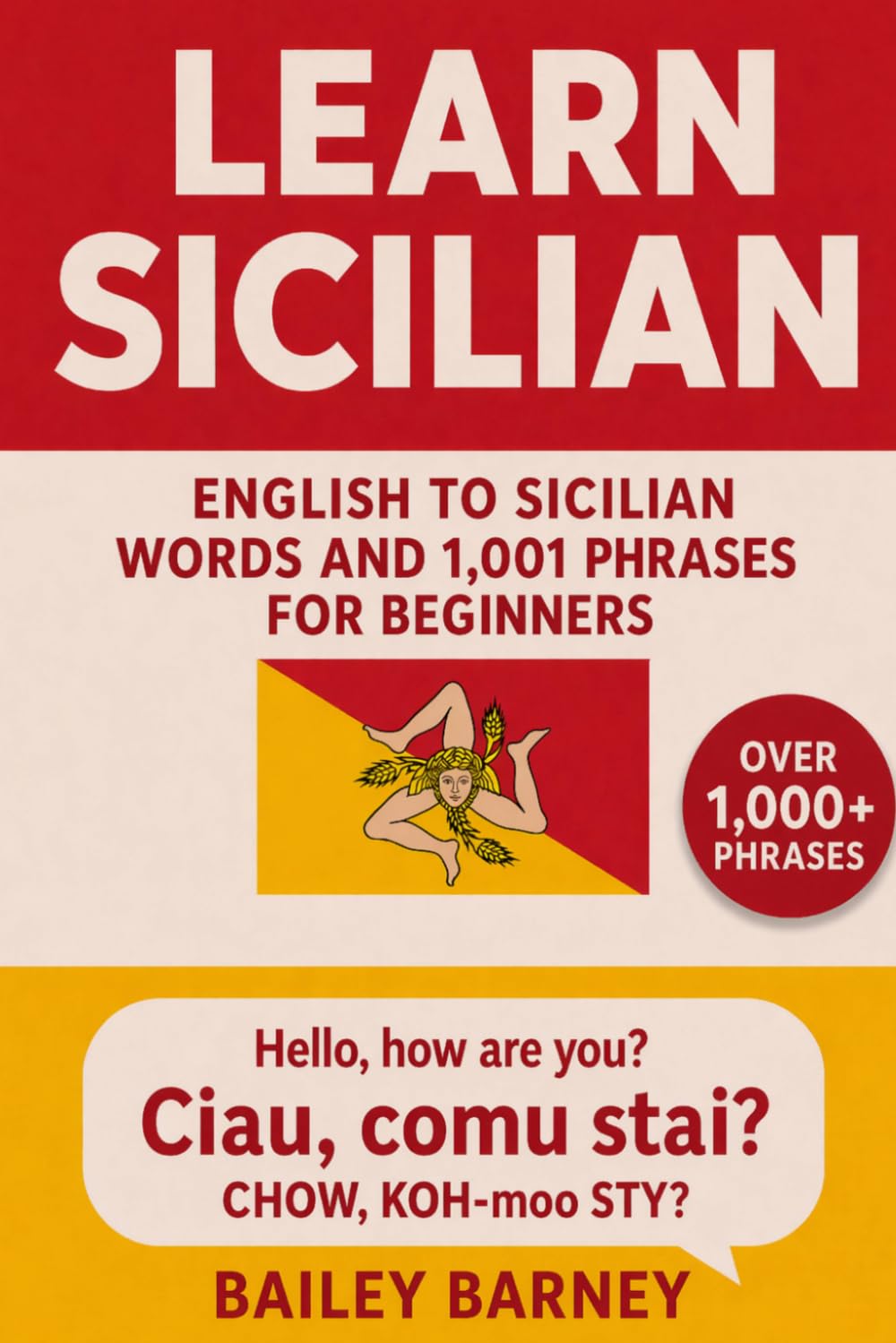 Learn Sicilian: English to Sicilian Words and 1,001 Phrases for Beginners