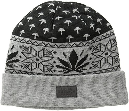 Alpine Divine Leaf Pattern Unisex Beanie Hat