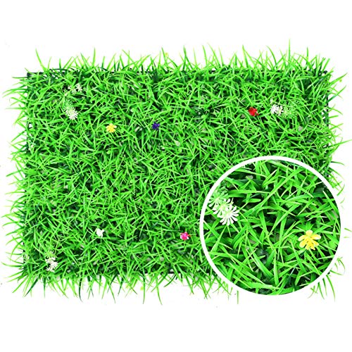 Panneaux de haies artificielles en buis x4 tapis verdure synthétique extérieur intérieur