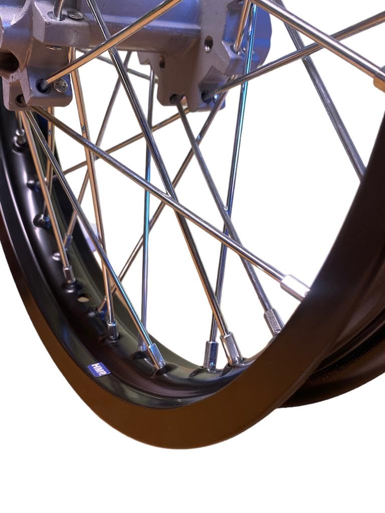Alu Felge 16 Zoll hinten Schwarz XB31 Typ 31 elox. für 15mm Achse Pit Bike