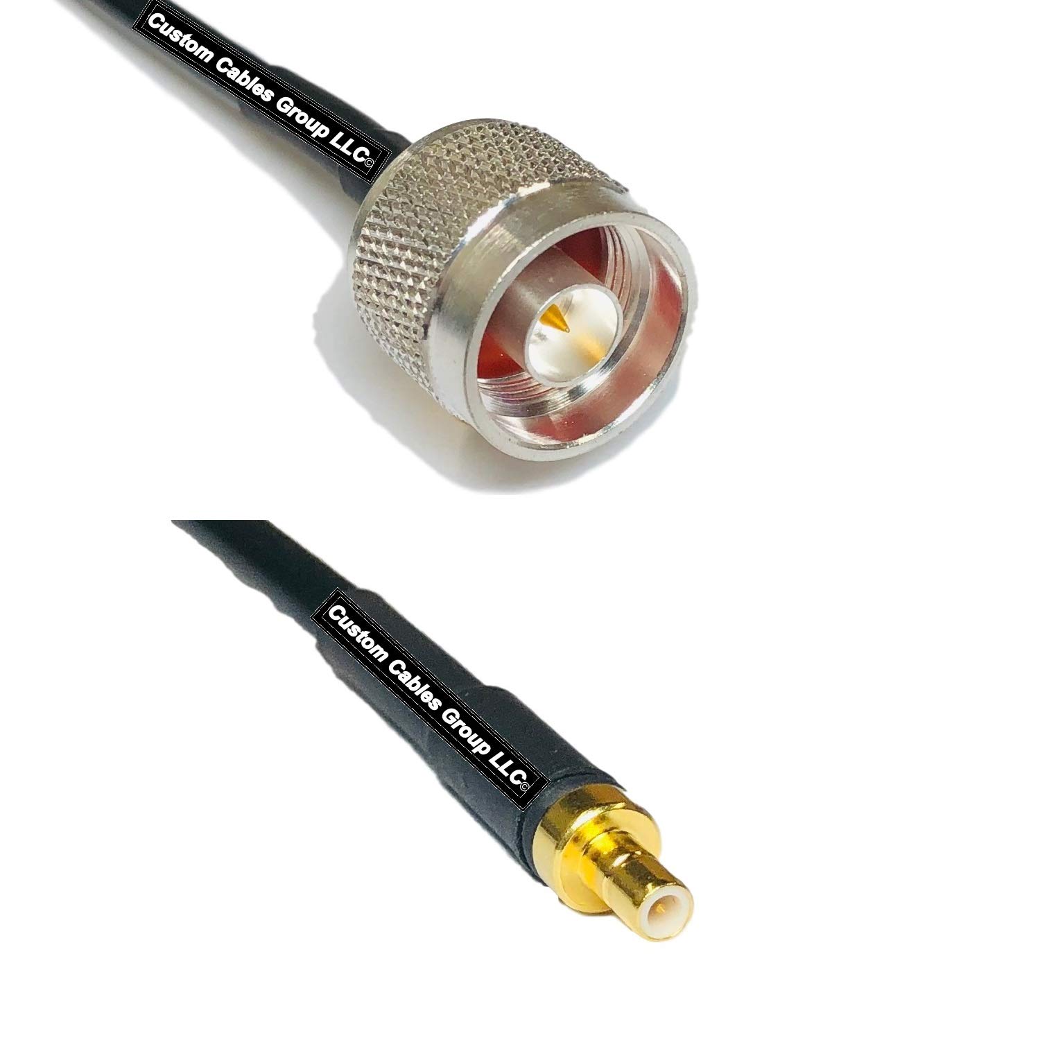 10 feet RG58 N Male to SMB Male RF Pigtail Coaxial Cable