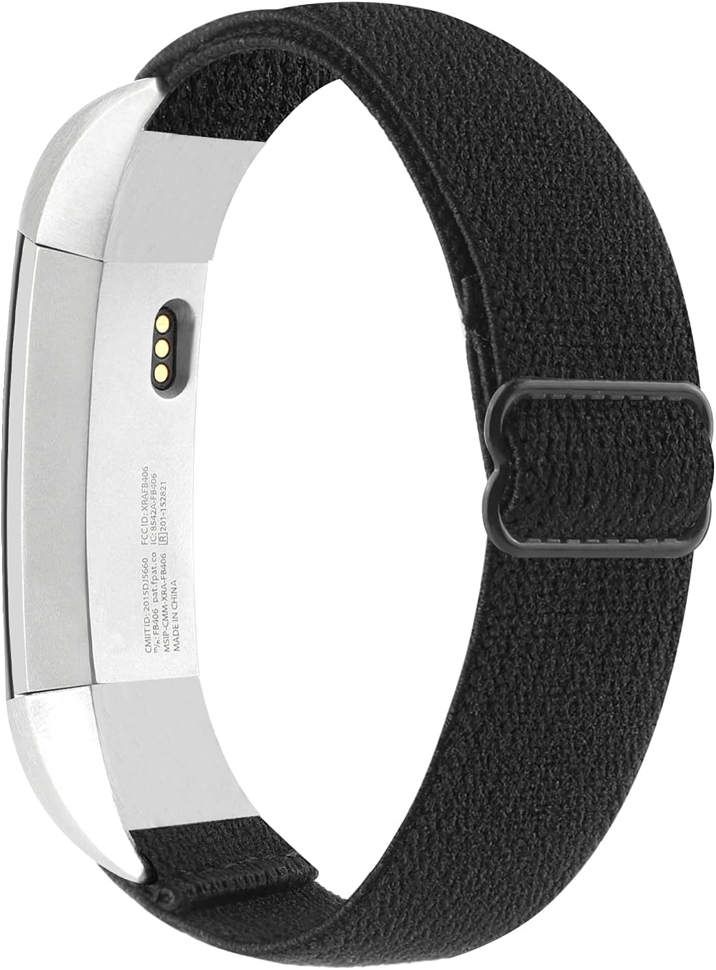 Adjustable Elastic Bands Compatible with Fitbit Alta/Alta HR, Soft Stretchy Nylon Sports Breathable Replacement Wristbands for Women Men