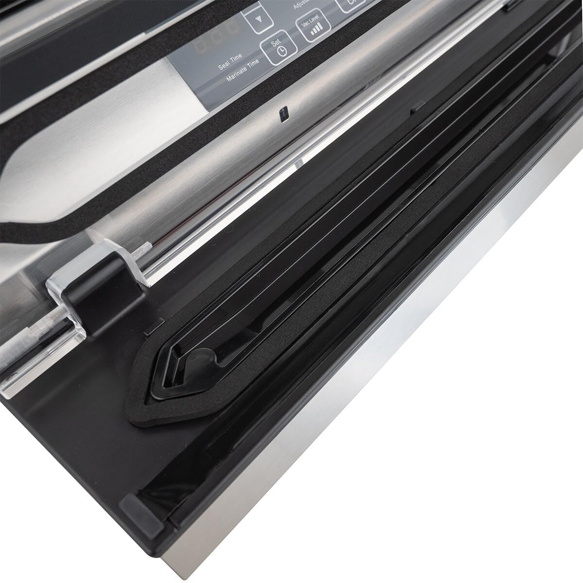 GastroHero BVM016DP Beutel-Vakuumiergerät 16 l/min 400 mm Schweißnaht Edelstahl Tischgerät Gastronomie