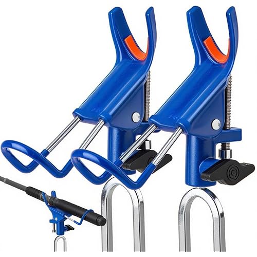 Fishing Rod Holder for Ground, Pole Holders for Bank Fishing, Upgraded Fishing Gear, 360 Degree Adjustable，Folding Catfishing Equipment, Portable & Rust-Proof Pole Stand