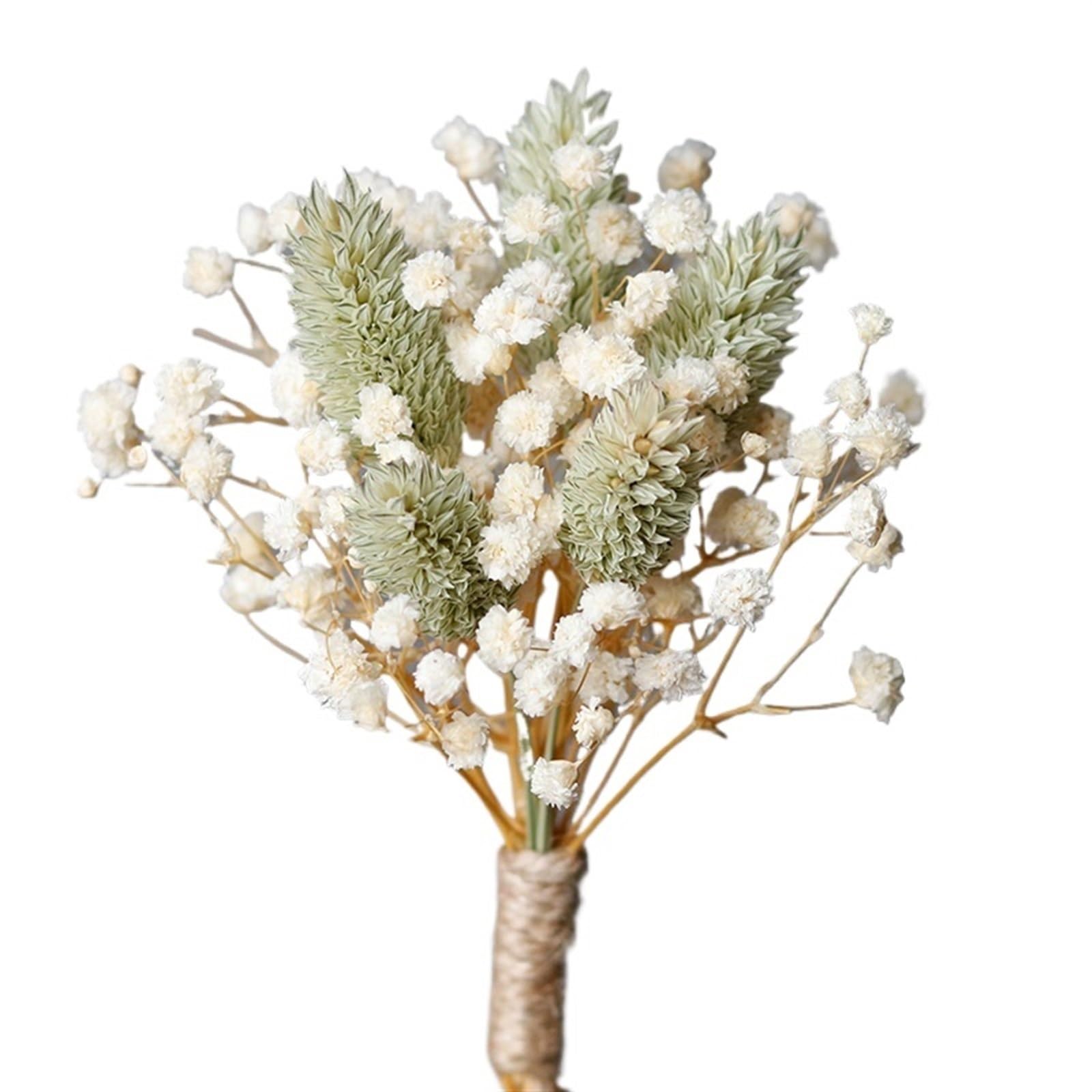 EYZJQSTUV Wedding corsage， New Dried Flower Bouquet Wedding Corsage Wrist Brooch Boutonniere Multicolor(D)